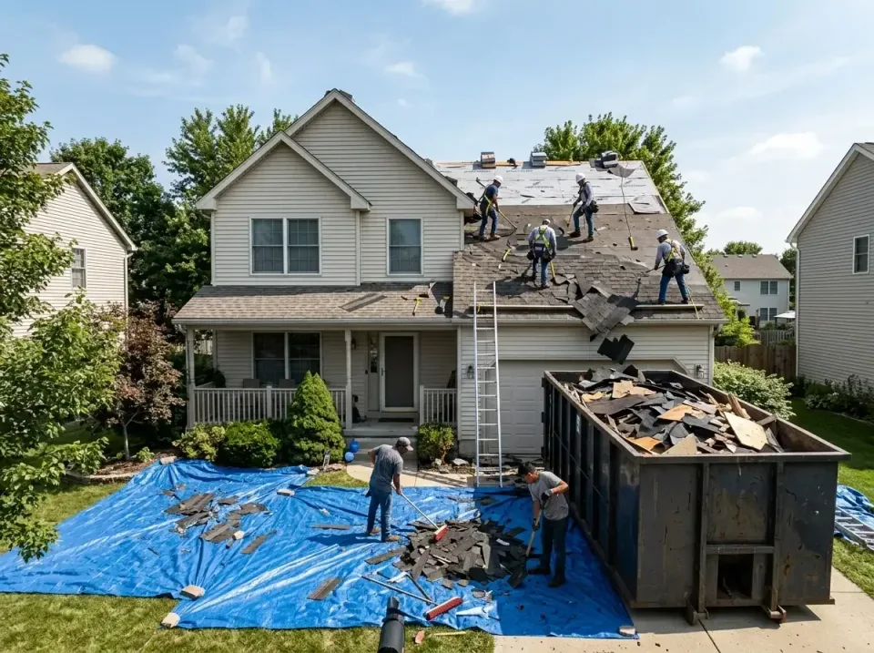 roof-replacement-debris-remova-004 — frequently asked questions, Cheapest Dumpster Rentals in Pepperdine University, CA